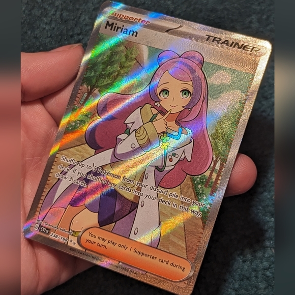 Mint FULL ART Miriam Trainer Pokemon Card PACK FRESH FLAWLESS - Picture 2 of 4